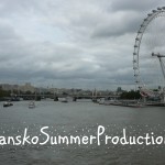 London eye and Thames