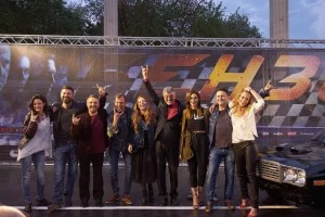 Част от екипа на филма на премиерата във Варна