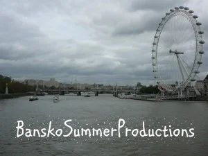 London eye and Thames