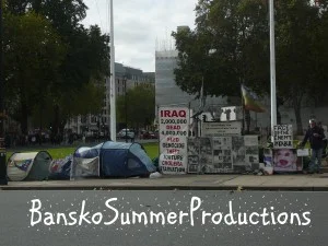Демонстрация пред парламента